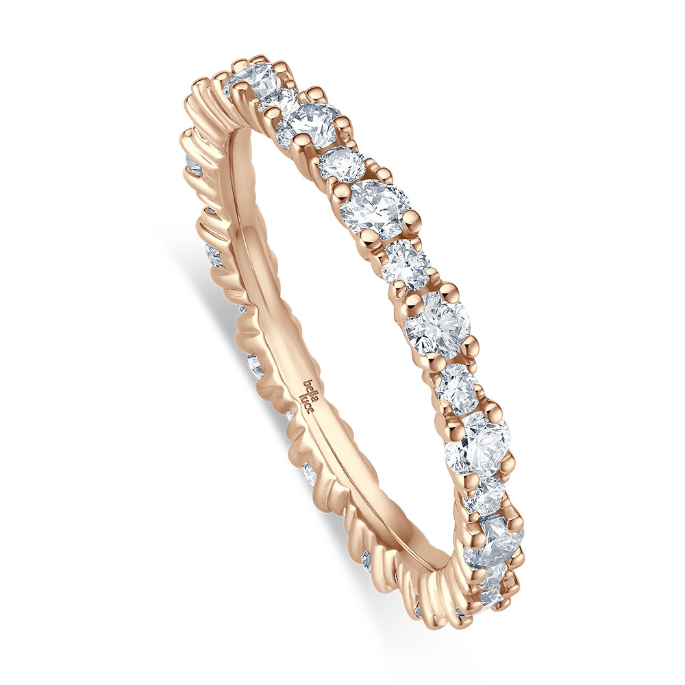 bella luce Memoire Ring Roségold Brillant EH5603