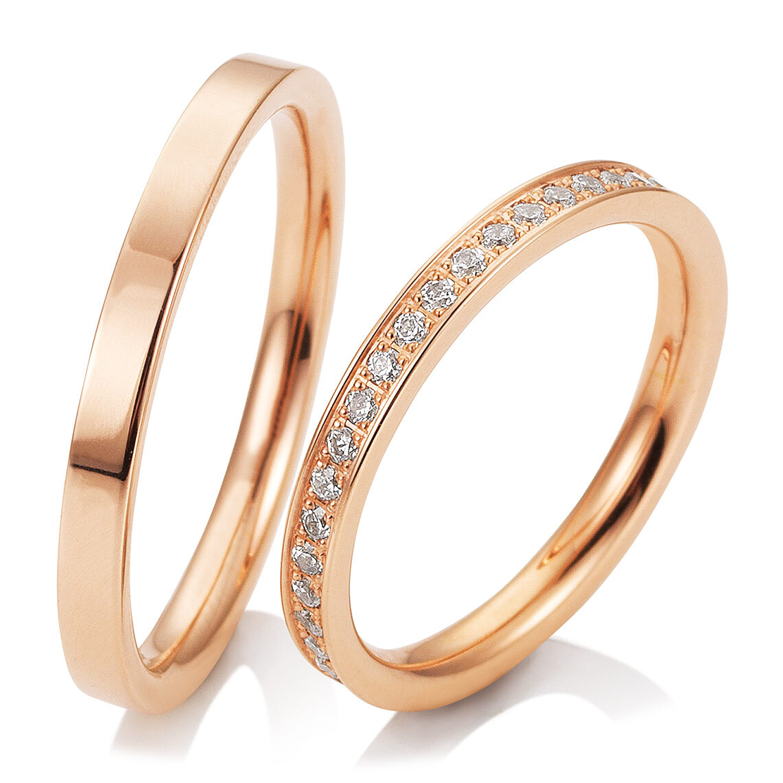 Trauringe Rotgold Saint Maurice 49/81715 & 49/81716