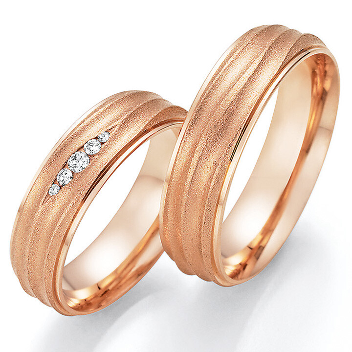 Collection Ruesch Trauringe Rotgold 66/63130 & 66/63140