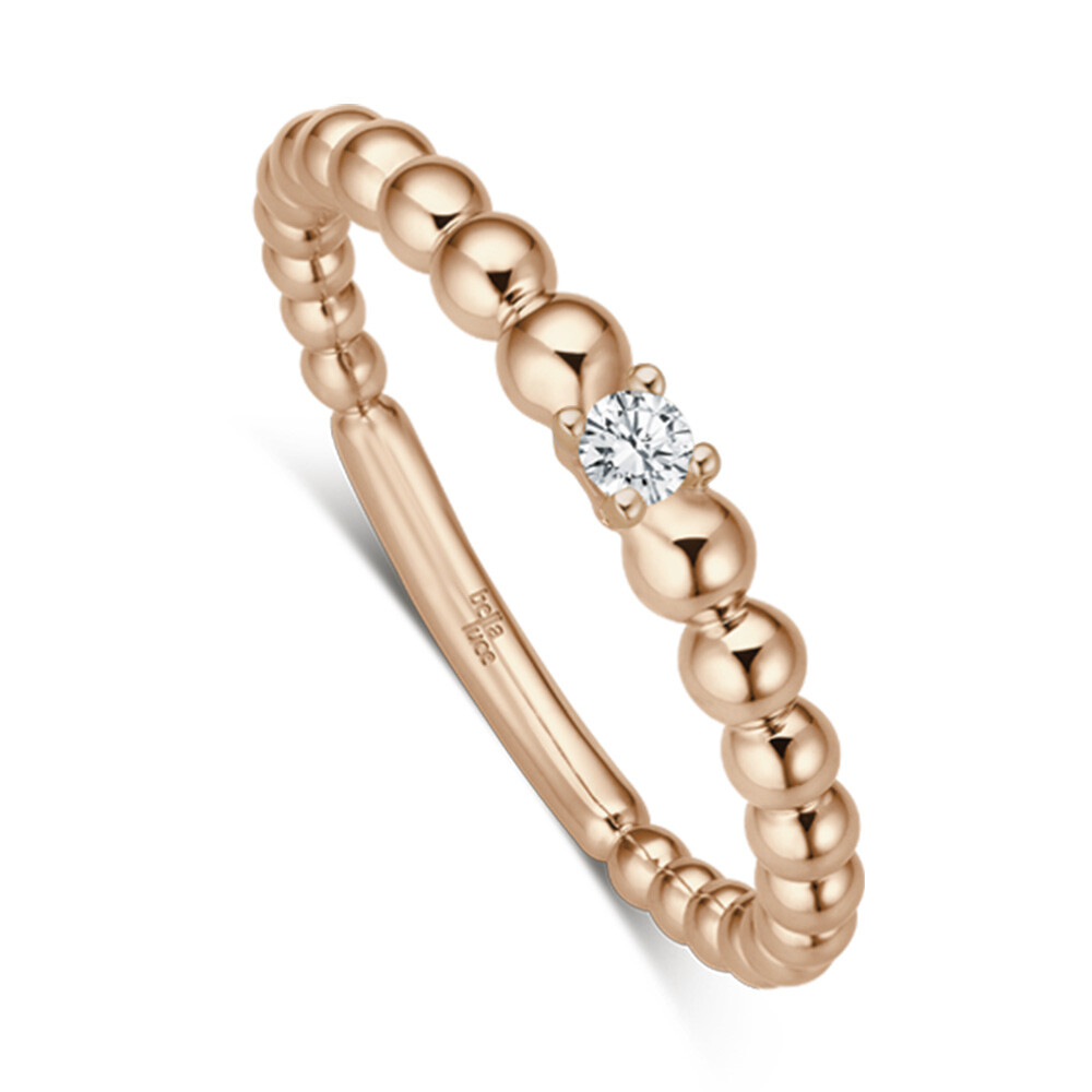 bella luce Kugelring Pallina Roségold EH004503