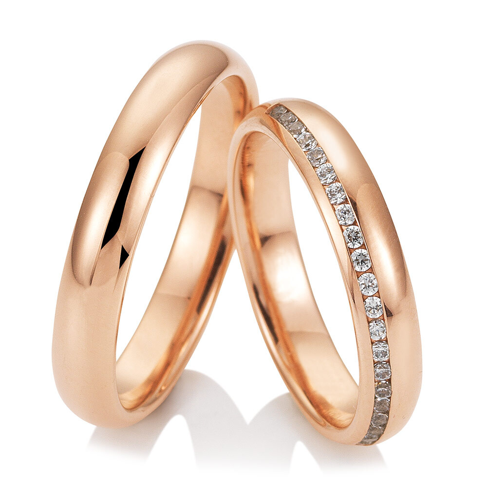 Trauringe Rotgold Saint Maurice 49/81705 & 49/81706