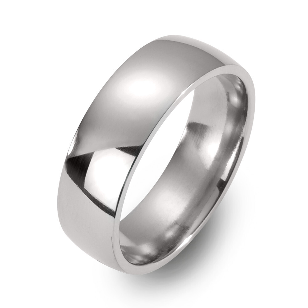 Herrenring aus Titan 7mm - TitanFactory 50905