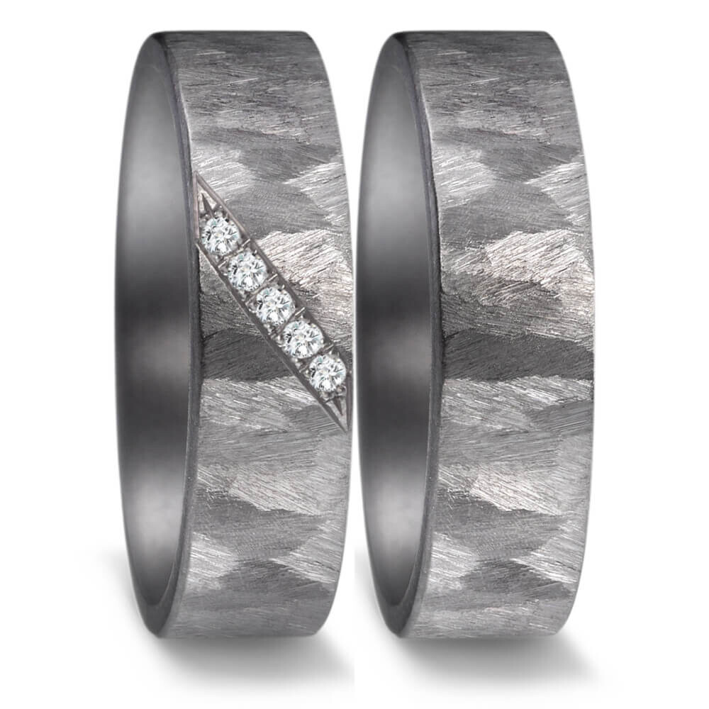 TeNo Partnerringe Tantal Brillant TeNo 59644
