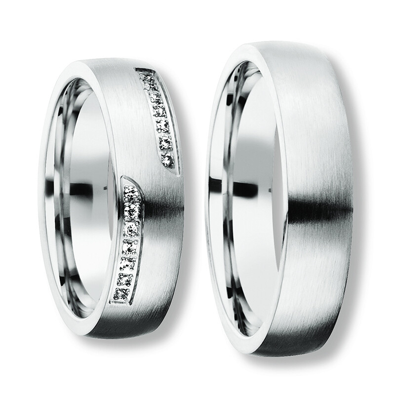 Freundschaftsringe Silber 925 Zirkonia Bedra 90050