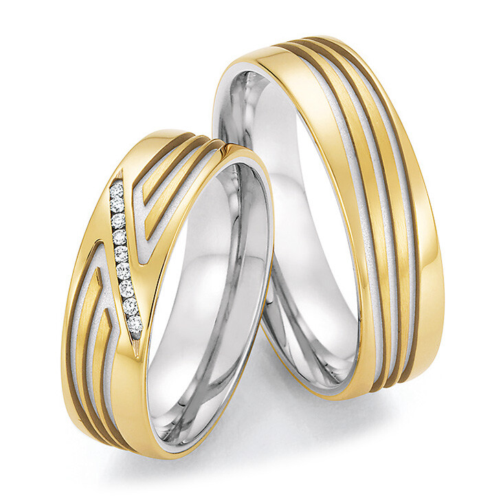 Collection Ruesch Trauringe Bicolor 66/65010 & 66/65020