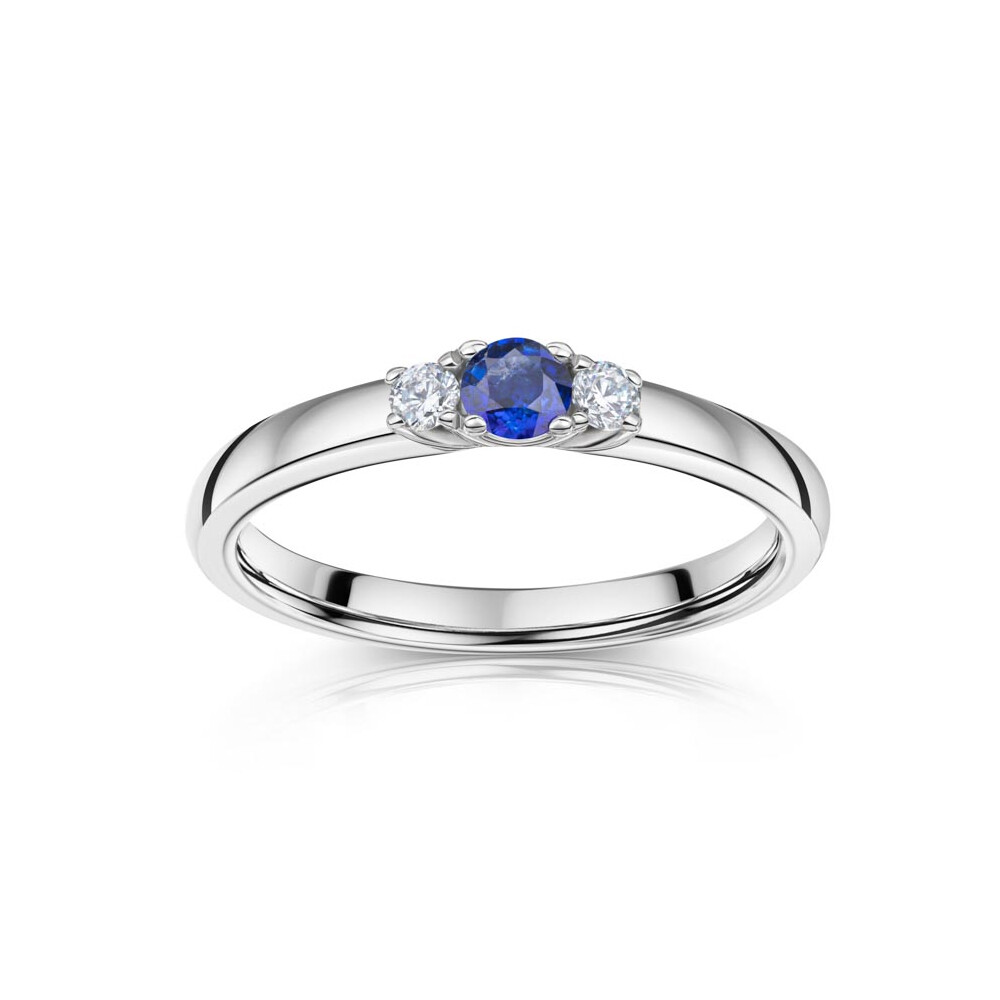 Antragsring Silber 925 Safir Zirkonia 503667