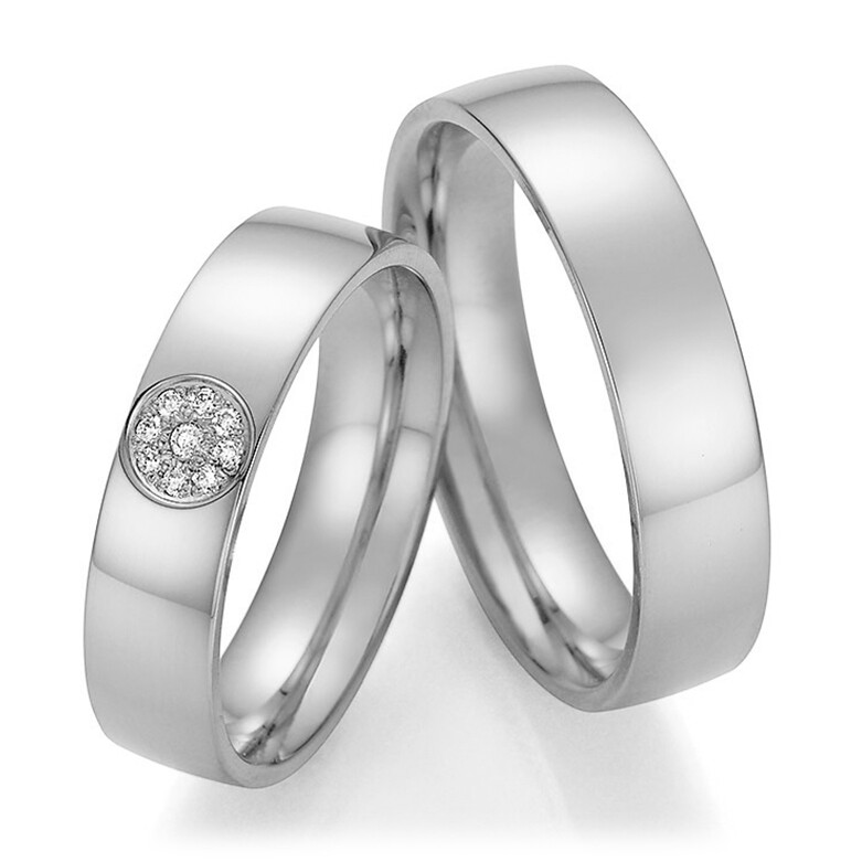 Collection Ruesch Trauringe Palladium 66/60050 & 66/60060