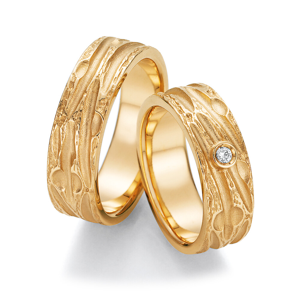 Ruesch Trauringe Gelbgold 66/52130 & 66/52140