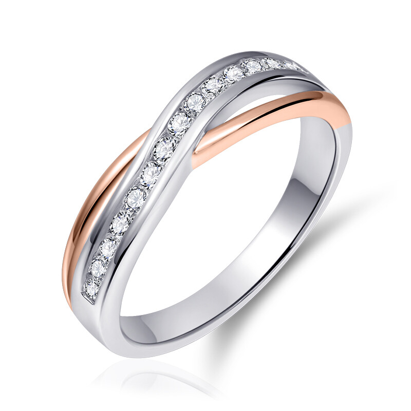 Ring Silber 925 rot vergoldet Signature Style Gisser R101
