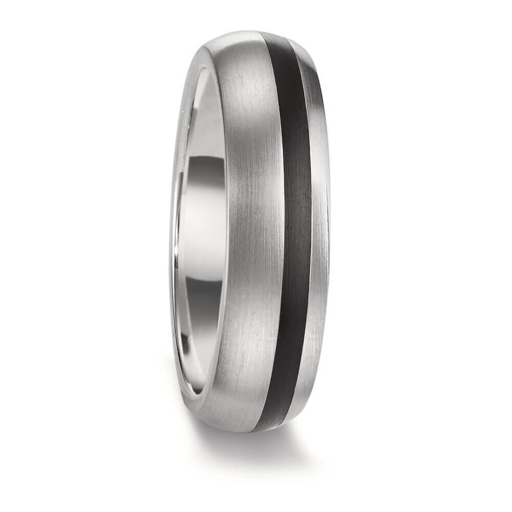 Partnerringe Edelstahl Keramik Tamor Satin TeNo 306404 & 306405