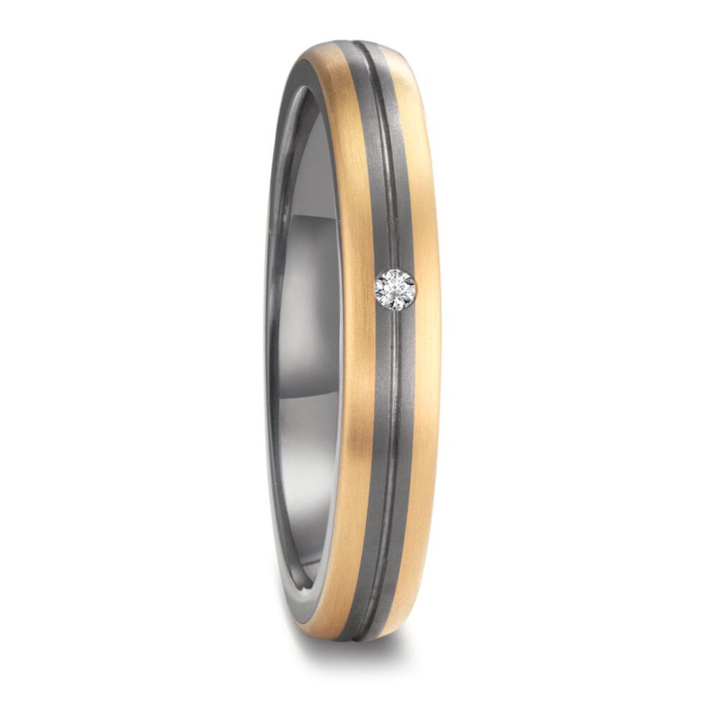 Trauringe aus Tantal & Gold TeNo 603085 & 603084