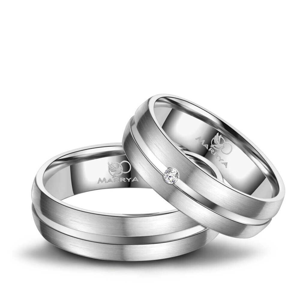 Trauringe Partnerringe Titan Marrya TI-02