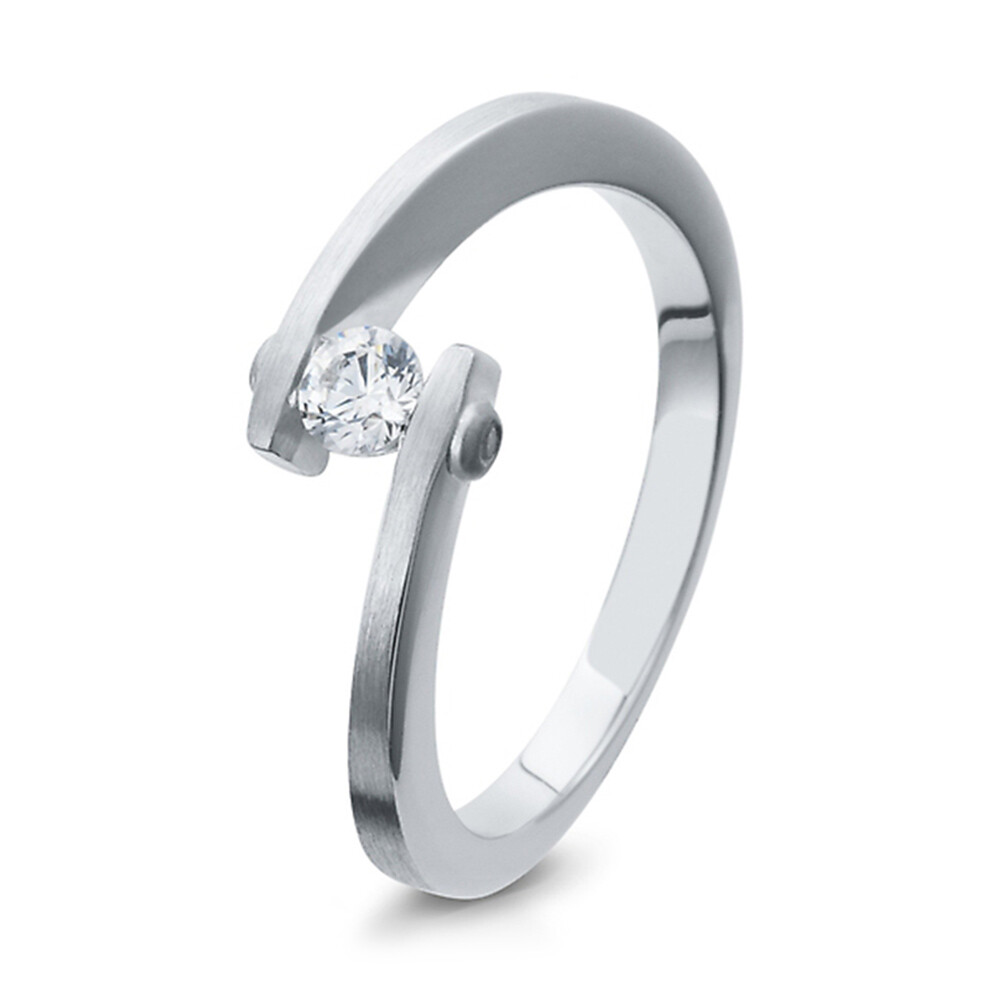 Ring mit Zirkonia Silber 925 BR210-7