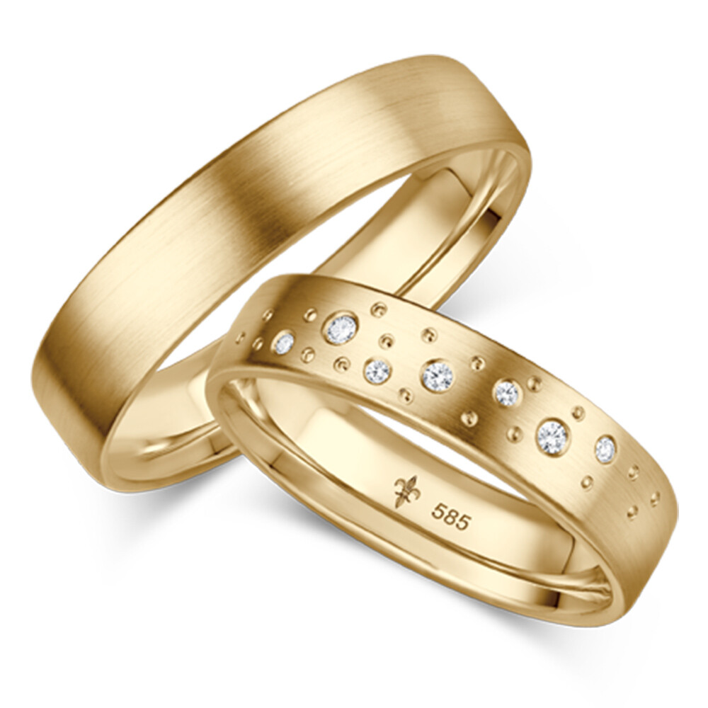 Trauringe Gossip Gelbgold Giloy TR-0/TR-1-00053