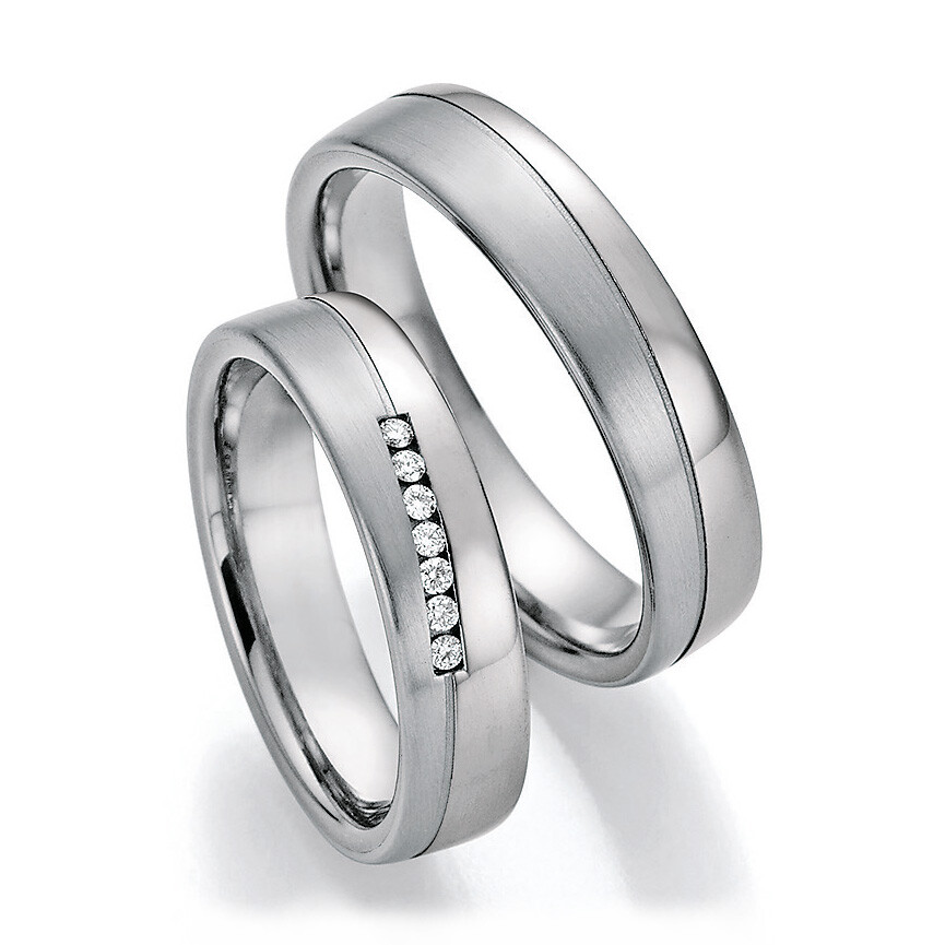 Ruesch Trauringe Platin 600 & Titan 86/10070