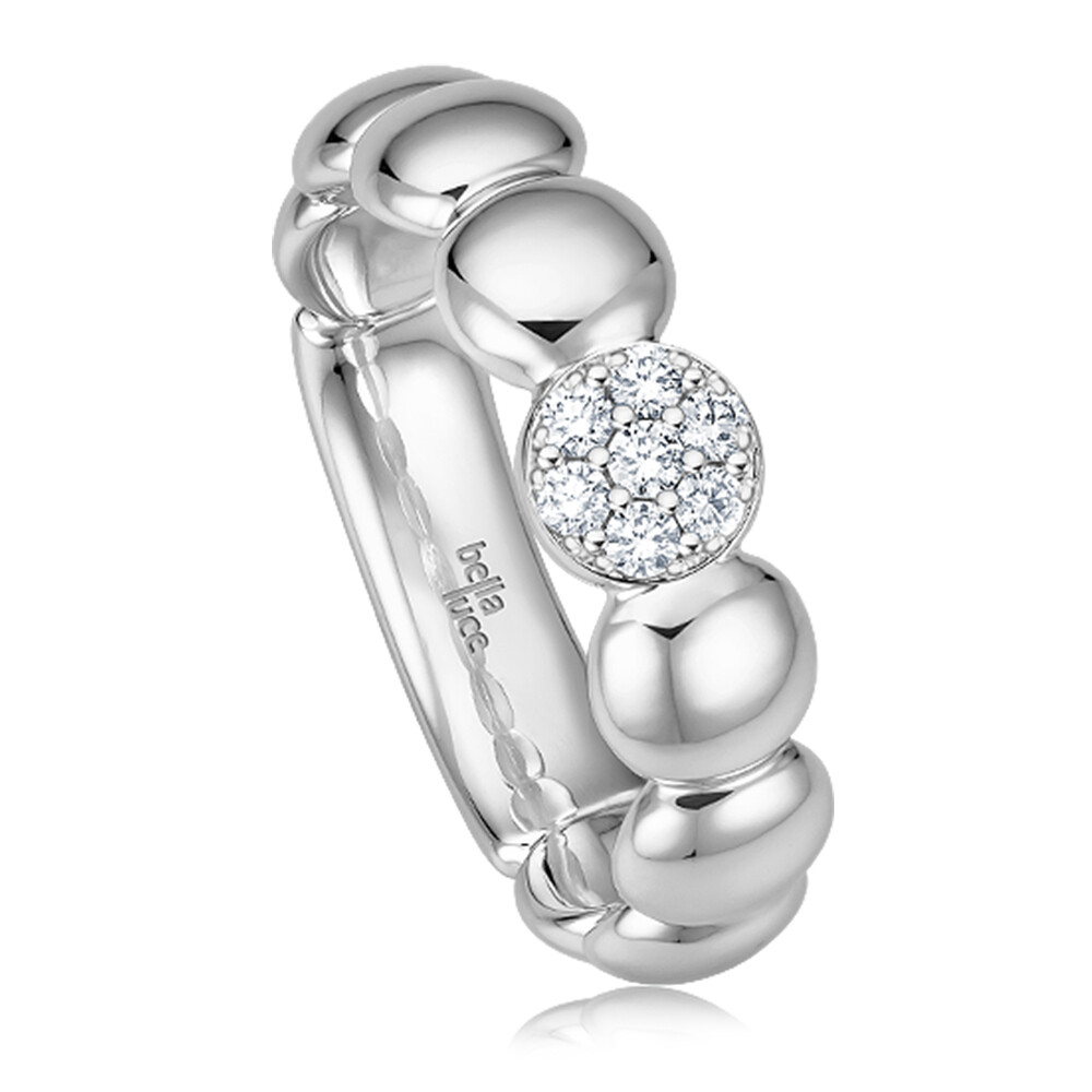 Kugelring Pallina Weißgold bella luce EH004942