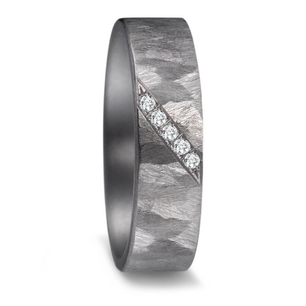 Damenring Tantal Brillant TeNo 59644