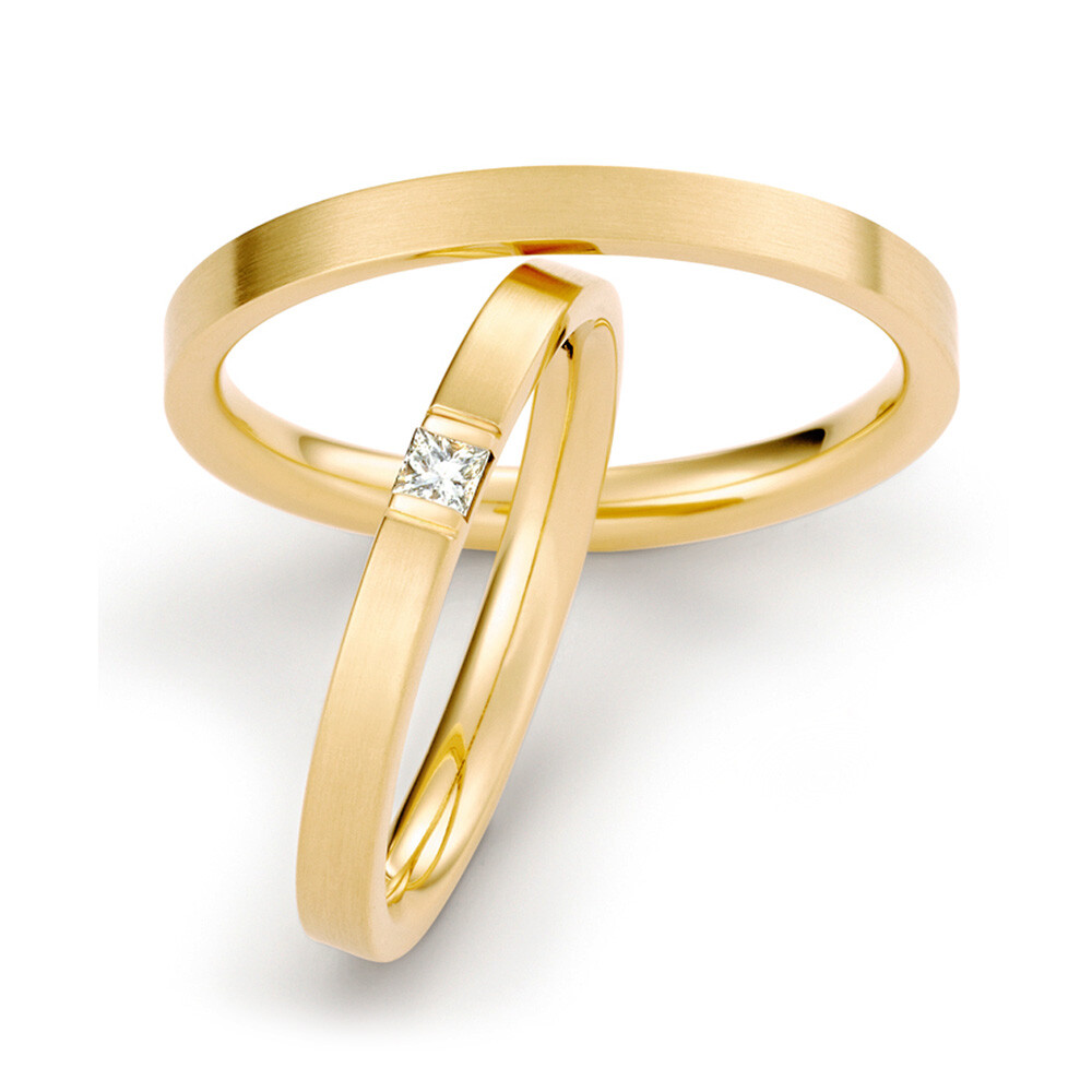 Max Kemper Trauringe Gelbgold Princess 70103