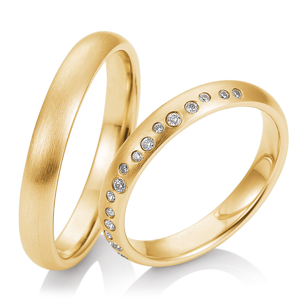 Trauringe Gelbgold Saint Maurice 49/81719 & 49/81720