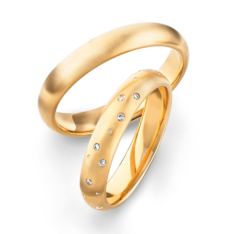 Max Kemper Trauringe Roségold Brillant 70255