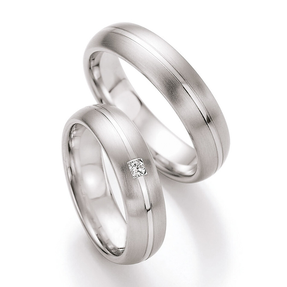 Eheringe Edition Platin Brillant Ruesch 73/10130
