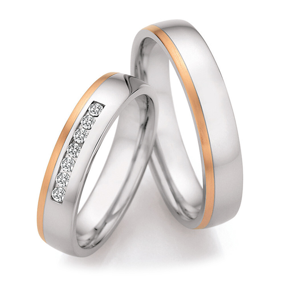 Eheringe Steel Gold Collection Ruesch 88/25110