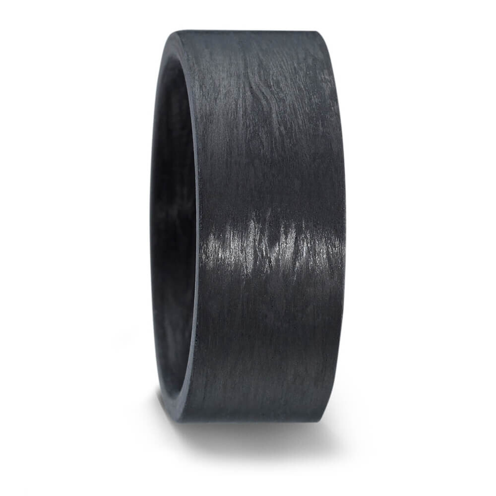 Herrenring aus purem Carbon 59625