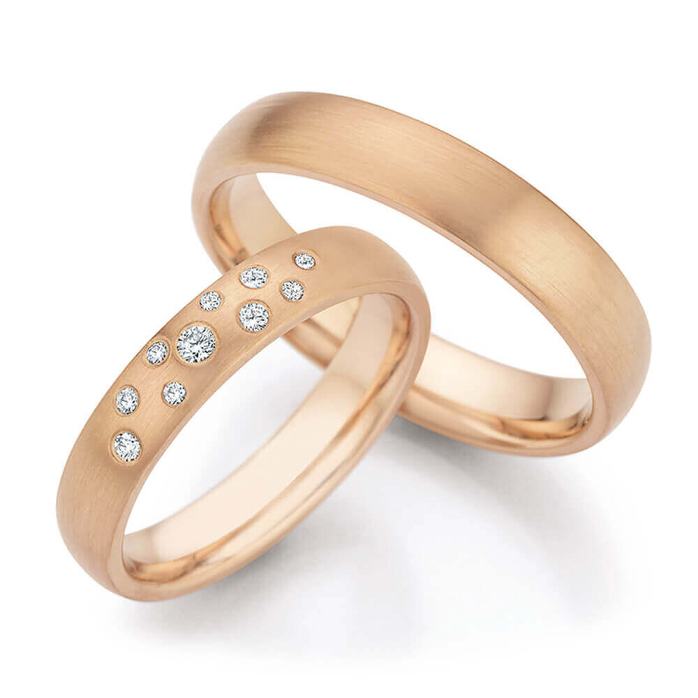 Trauringe Champagne Collection Ruesch 66/16130 & 66/16150