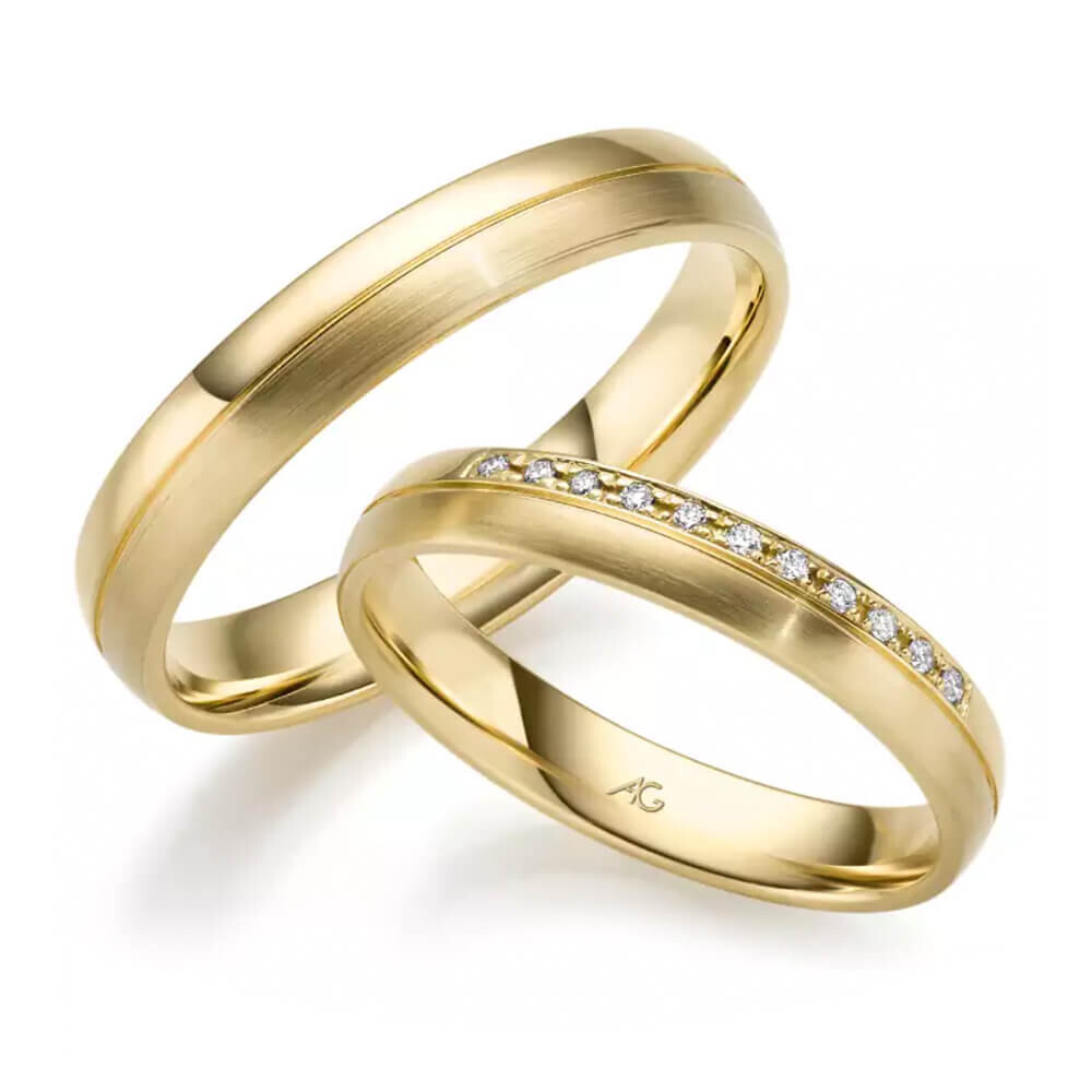 Eheringe aus Gelbgold Gerstner 31547