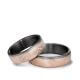 Eheringe Tantal Roségold 585 Brillant TeNo 59756