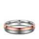 Trauringe Partnerringe Titan Rotgold Marrya TI-14