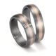 Eheringe Tantal Roségold 585 Brillant TeNo 59758
