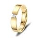 Eheringe Partnerringe Spann Edelstahl Gold Marrya ES-44