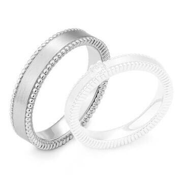Partnerringe Silber 925 Lab-Grown Diamant Breuning 44-980270/28