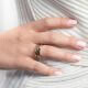 Ring Silber 925 rhodiniert Gisser R051T