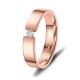 Eheringe Partnerringe Spann Edelstahl Rot Marrya ES-45