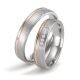 TitanFactory Trauringe Titan Rotgold 750 Brillant 52602