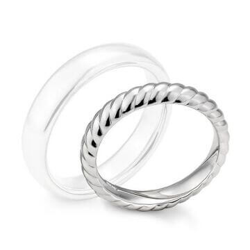 Partnerringe Silber 925 Breuning 44-980370/38