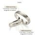 Trauringe Elfenbein-Gold Designfuge Brillant Gerstner 31132
