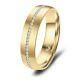 Damenring Edelstahl Gold Fuge Marrya ES-27