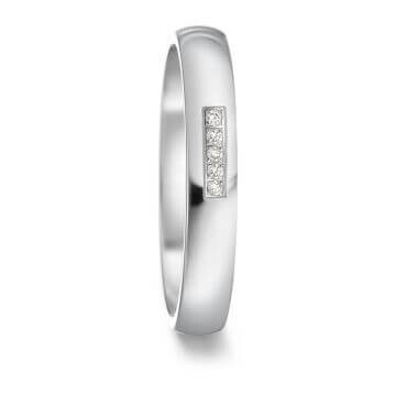 Partnerringe Edelstahl Brillant TeNo 54276