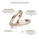 Eheringe Haselnuss-Gold Brillant Gerstner 31506