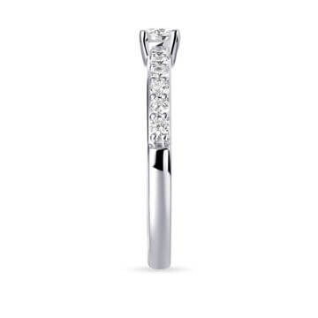 Pavé Ring Silber 925 Zirkonia Gisser R390