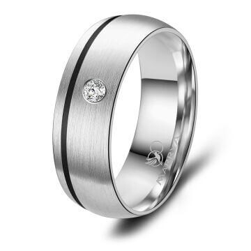 Damenring Edelstahl Marrya ES-05