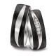 TitanFactory Trauringe Titan Carbon Brillant 52548