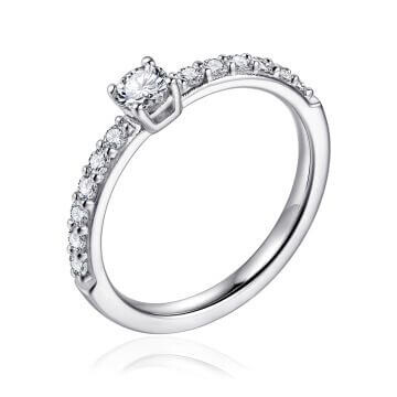 Pavé Ring Silber 925 Zirkonia Gisser R390