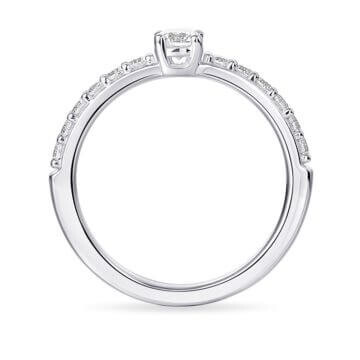 Pavé Ring Silber 925 Zirkonia Gisser R390