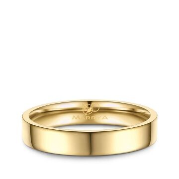 Eheringe Partnerringe Spann Edelstahl Gold Marrya ES-44