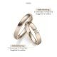 Eheringe Haselnussgold Brillant Gerstner 31380