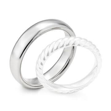 Partnerringe Silber 925 Breuning 44-980370/38